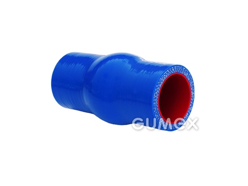 RADIASIL N mit Wulst, 34mm, Länge 120mm, 5bar, Silikon, -50°C/+175°C, blau, 